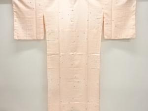 未使用品　花模様単衣長襦袢